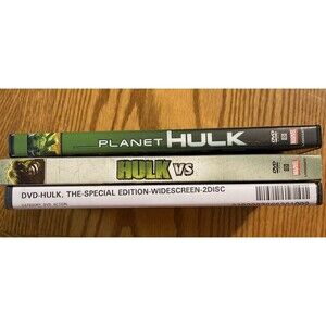 Hulk Movies Lot Of 3 DVDs